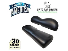 Club Car Carry All 1700 Replacement Staple On Golf Cart Seat Cover (Solid Color)