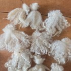 Wool Santa Beards Gnomes Doll Hair Natural Soft Curly Lamb Locks 6 Pk 1.5-2" — photo 3
