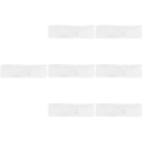 Set of 7 Tastaturschutz Tastaturzubehör Tastaturhaut Aus Silikon - Afbeelding 7 van 12