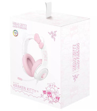 Razer Kraken Kitty V2 Wired USB A Gaming Headset with Kitty Ears and Chroma RGB