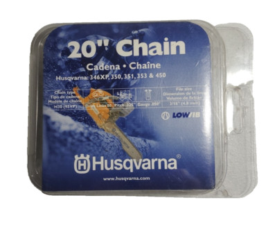 Husqvarna 20'' chainsaw chain H30 .325'' .050'' 3/16''
