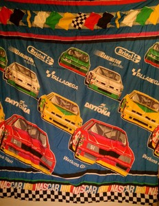 NASCAR-Talladega-Daytona-Bristol-Darlington-Comforter-2-Pillowcase-FREE-SHIPPING