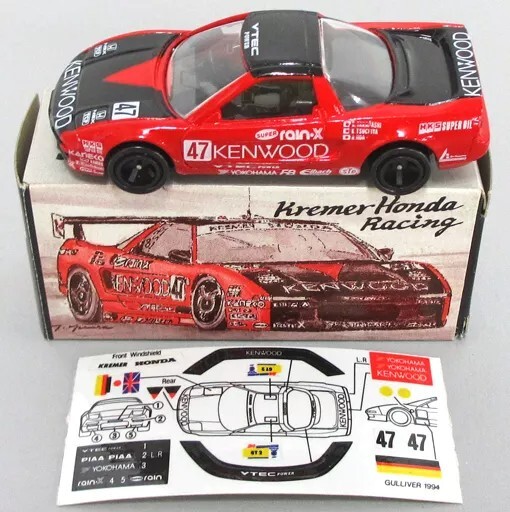 Tomica Honda NSX #47 1/59 Kremer Kenwood Le Mans 1994 Racing Tomica Honda NSX #47 1/59 Kremer Kenwood Le Mans 1994 Racing
