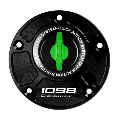 Keyless Gas Fuel Tank Cap Cover For Ducati 1098, 1198, 748, 848, 851, 916 & 998 – S-C Racing Style