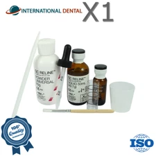 Dental Reline - Chairside Hard Self Cure Denture Liner Kit Translucent Pink