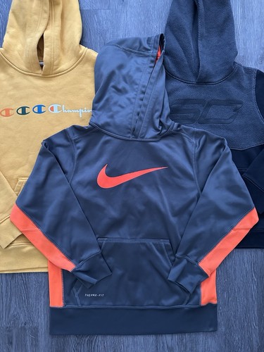 Boys Medium Nike Adidas Champion Under Armour Shorts Shirt Big Lot Of 14 - Picture 13 of 17