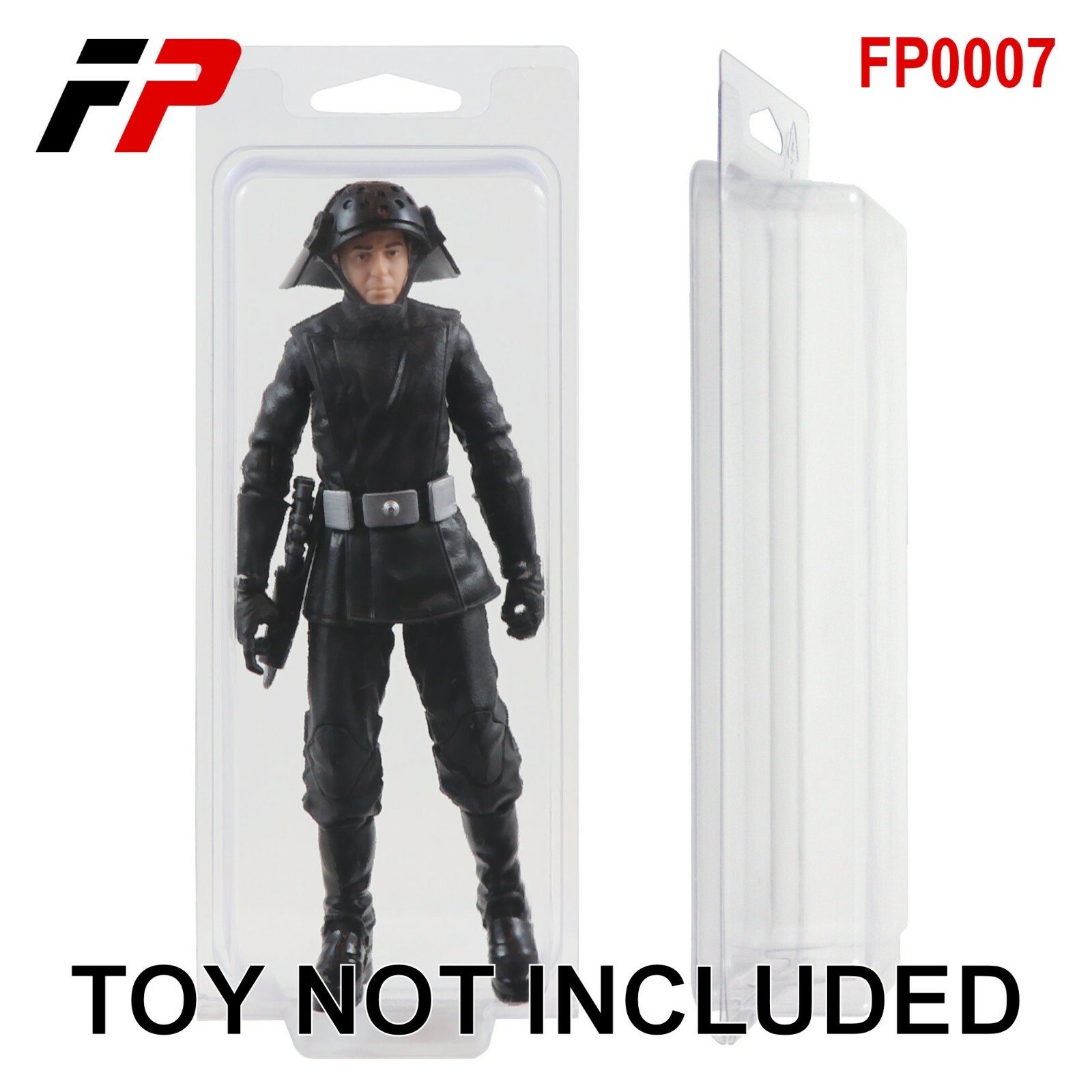 LARGE CLAMSHELL ACTION FIGURE PROTECTIVE CASES,Star Wars,6 Inch,Black