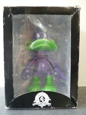 Figurine Artoyz Daffy Duck Violet & Vert - Vinyle Numéroté 2003 - Neuf Sous Blister
