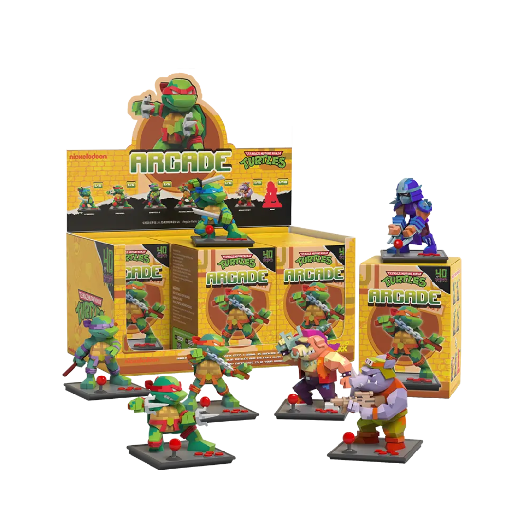 ゲームキャラクター Ninja turtle Box set Mighty Jaxx Arcade: Teenage Mutant Ninja Turtle Blind Box | eBay