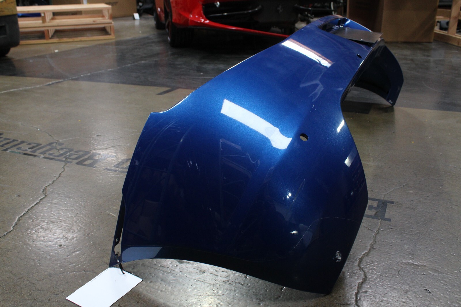 Mclaren MP4-12C, Rear Bumper Cover, Scratched, Used, P/N 11A4701CP