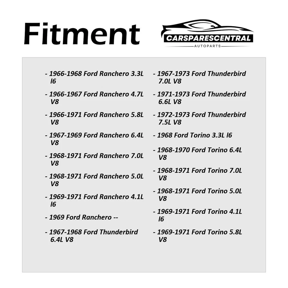2x Alignment Camber Kit Front For 1967 1968 1969 Ford Mustang 6.4L - Image 4 of 4