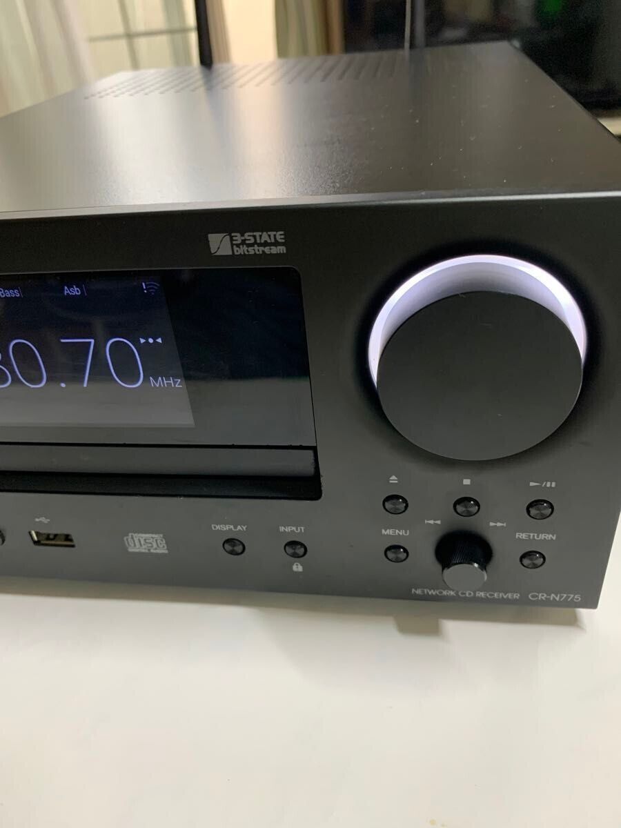 ONKYO CR-N775(B) Network CD receiver From Japan Working ONKYO CR-N775(B) Network CD receiver From Japan Working
