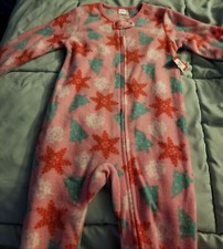 Fleece Footed Pajamas Size 24 Months NWT Girl