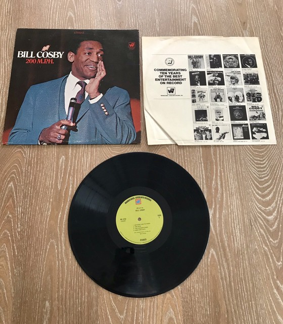 Bill Cosby ‎ 200 M.P.H. Vinyl LP Album 33rpm 1968 WS 1757