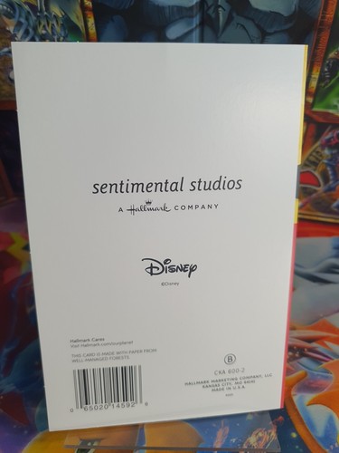 Disney Birthday Card - Mickey, Donald Duck, Goofy - Hallmark Sentimental Studios - Picture 3 of 3