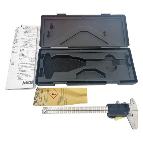 New 500-196-30 Mitutoyo Absolute Digimatic Caliper (0-150 mm / 0-6")