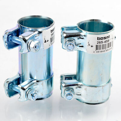 2x BOSAL 265-459 Rohrverbinder Abgasanlage für AUDI SEAT SKODA VW 50.5x125 mm