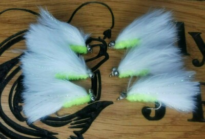 CATS WHISKER FORELLEN FLIEGENKÖDER GRÖSSE 10 Fliegenfischen 6er Set