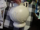 Vintage Stangl 2042 Deco style vase-matte white glaze
