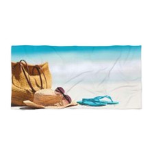 Bag and Shoes Beach Towel