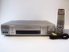 samsung sv 5000 s vhs vcr ebay samsung sv 5000w worldwide vhs format vcr