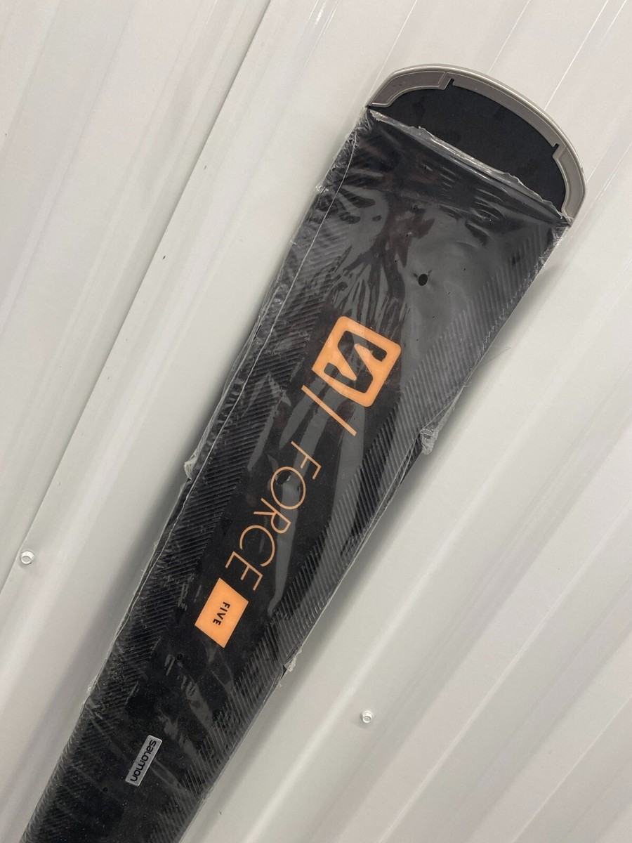SALOMON S-FORCE FIVE GW L-80 WOMENS BLACK LIGHT ORANGE 160CM 1 SKI