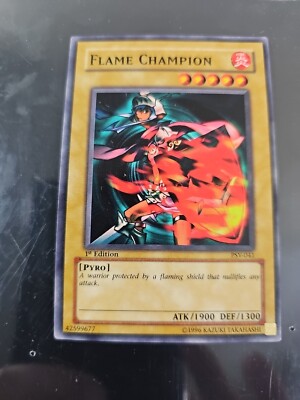 Yugioh Flame Champion PSV-041 Yu Gi Oh Trading Card First 1st