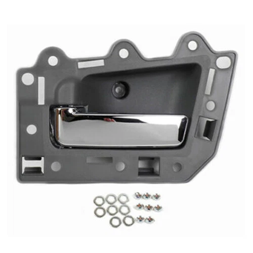 Interior Door Handle Set 4PCS. 2005-2011 for Jeep Grand Cherokee Gray & Chrome - Imagem 4 de 4