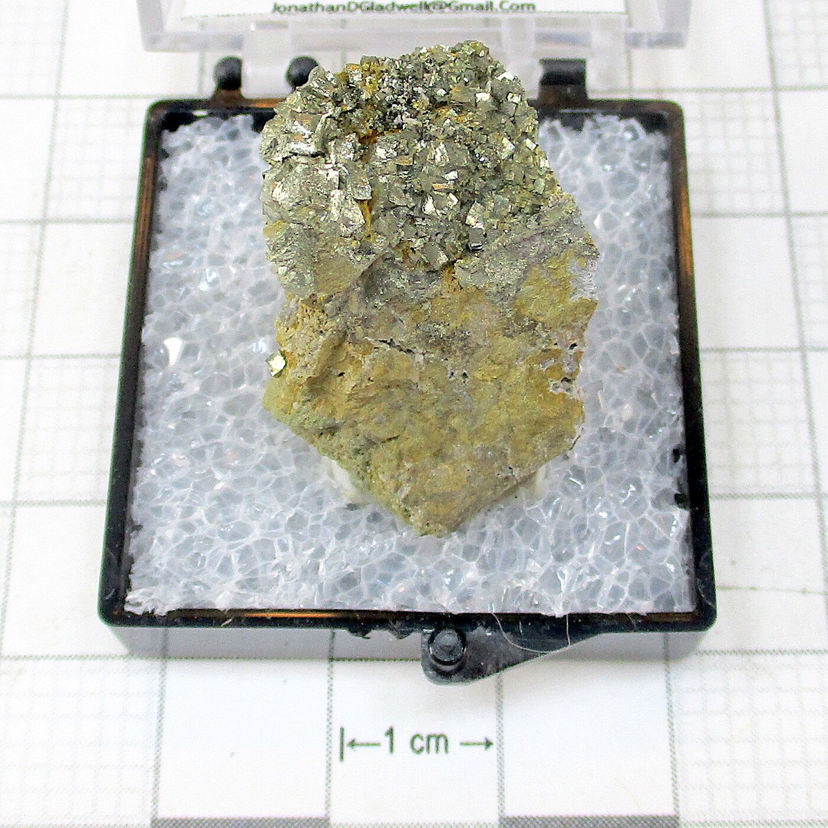 が 18668 TN Pyrite (?)Chalcopyrite McGregor Quarry McGregor Road