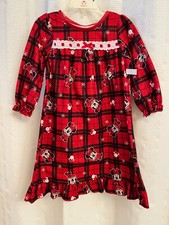 Disney Minnie Mouse Sleepwear Night - Gown Toddler Girl's Size 2T