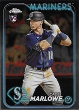 Cade Marlowe 2024 Topps Chrome #266 Seattle Mariners RC Rookie Card