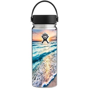 hydroflask covered in stickers