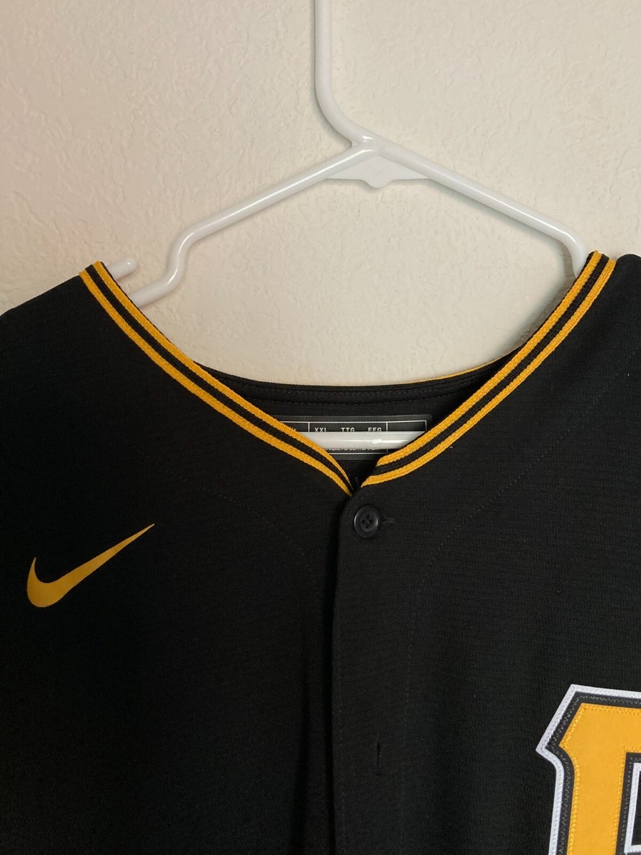 Pittsburgh Pirates Roberto Clemente #21 Nike Black Official MLB