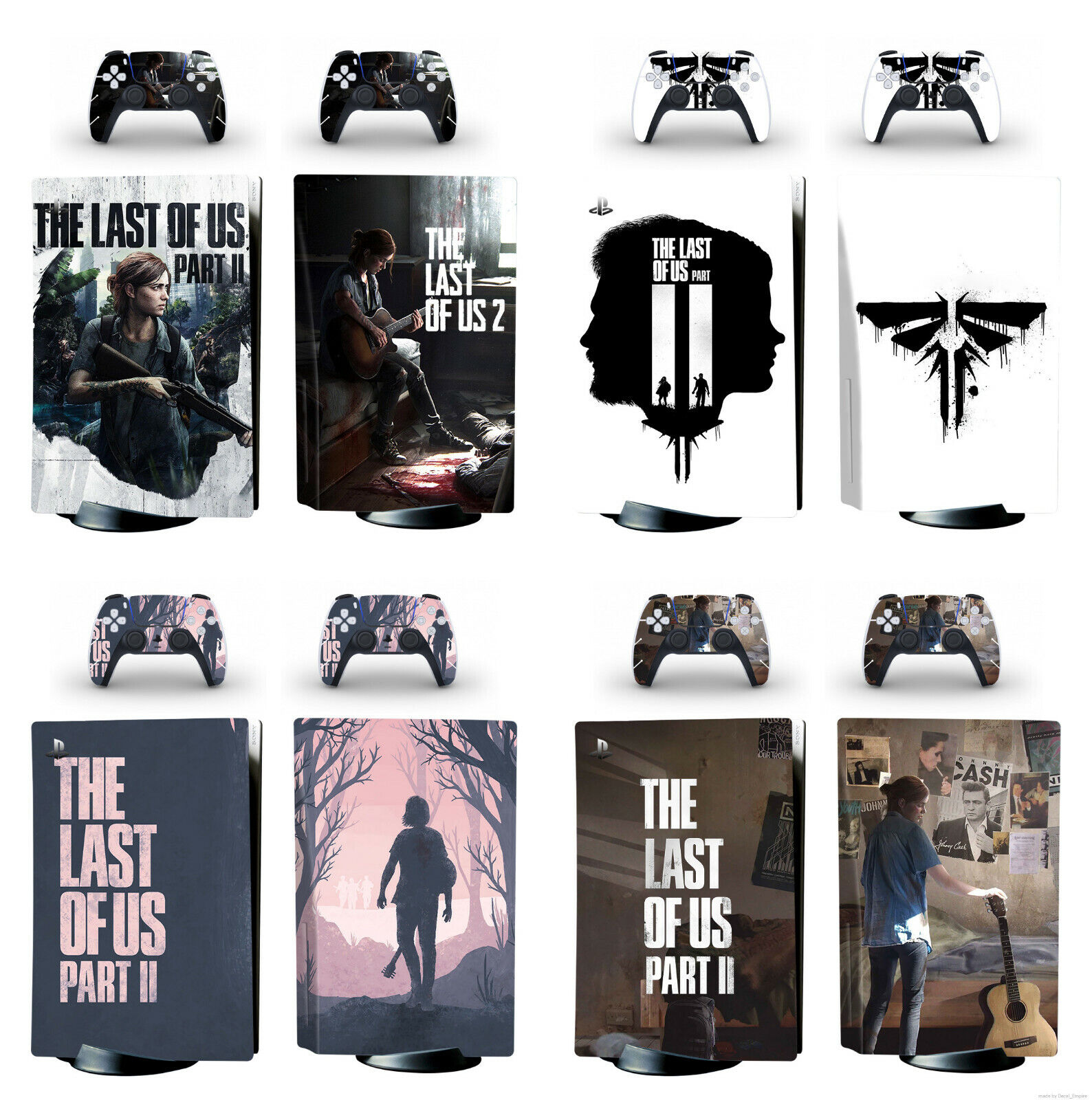 Vinyl The Last of Us 2 Skin Stickers for Sony Playstation 5 Disc Version