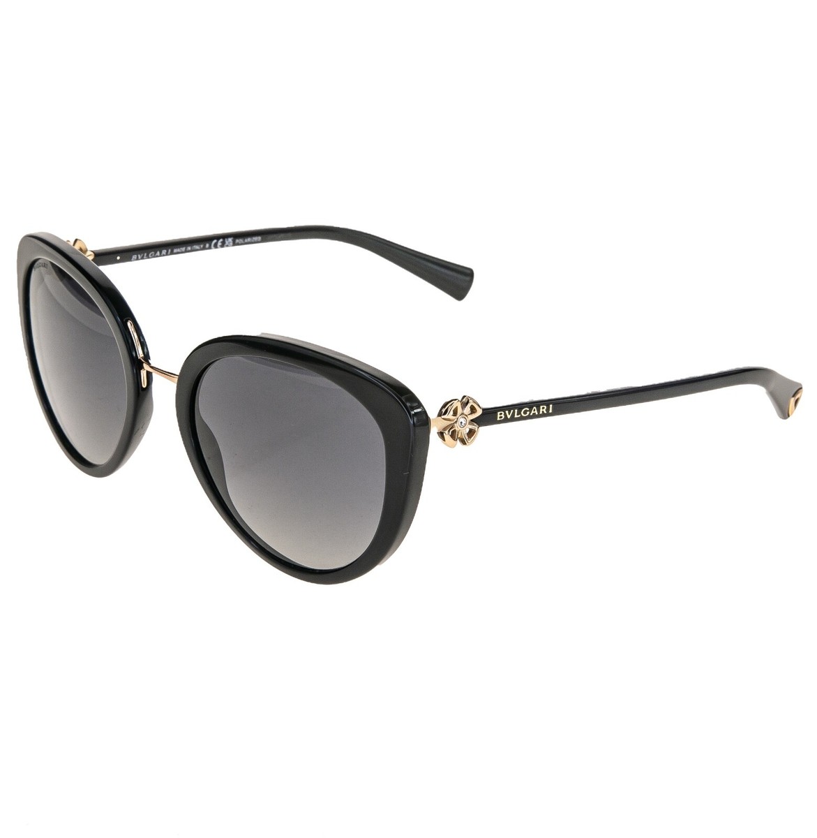 BVLGARI 花瓶 BVLGARI Giardini Italiani Crystal Flower BV8226B Black POLARIZED