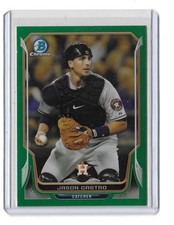 2014 Bowman Chrome - Jason Castro #133 Green Refractor /75