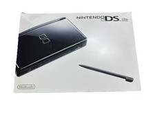 Nintendo DS Lite in Black with 2 Stylus Instructions & 2 Games