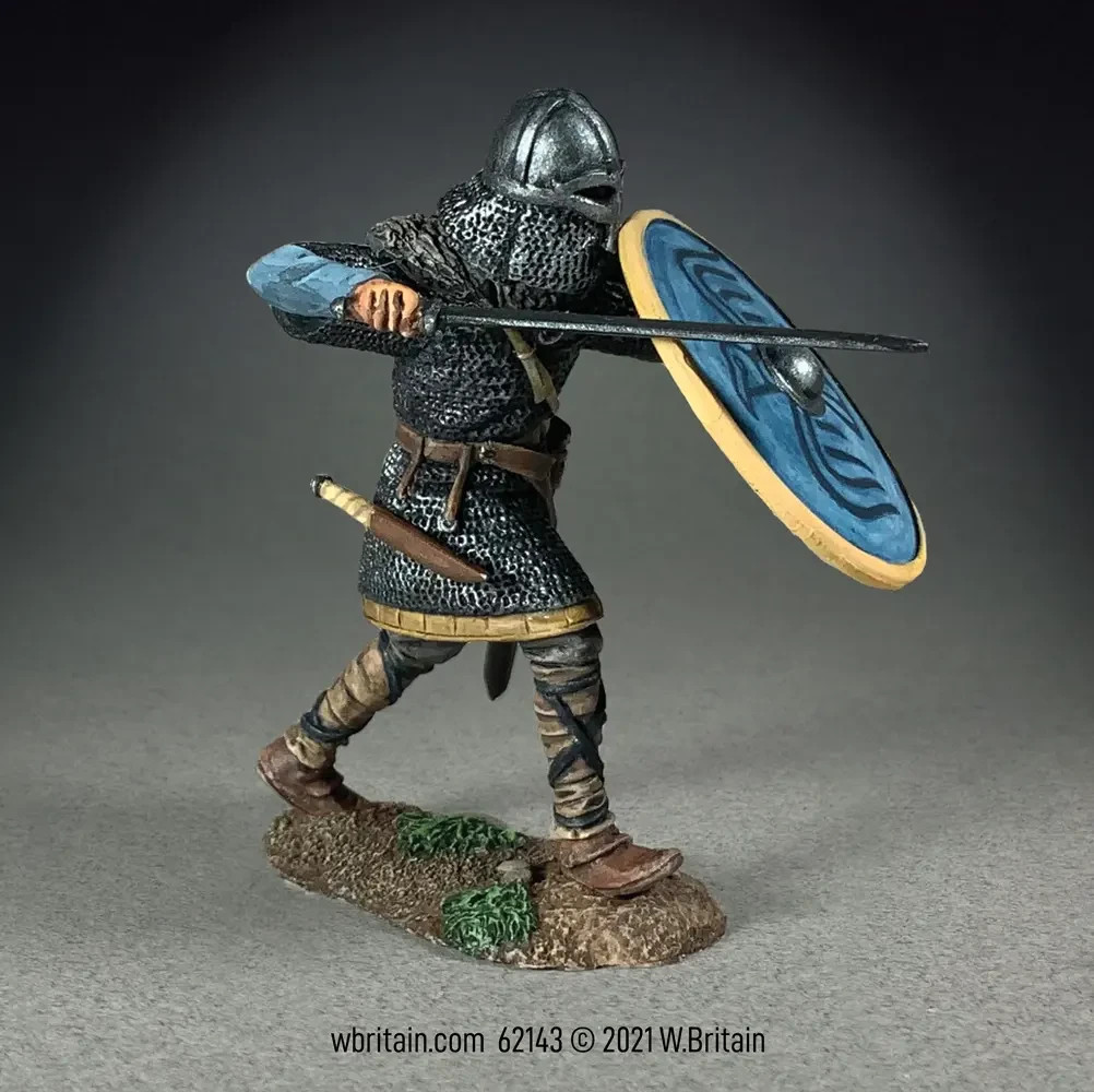 BRITAINS SOLDIERS 62143 - ""Svend"" Viking Defending - Diecast Metal Figure