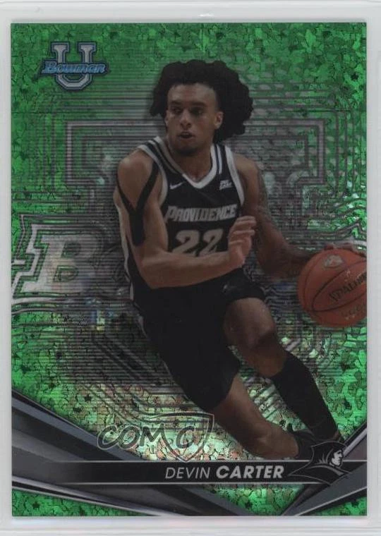 Devin Carter trading card