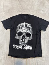 Escuadrón Suicida - Camiseta Gráfica Escuadrón Suicida Calavera Camiseta Para Hombre | Talla Grande |