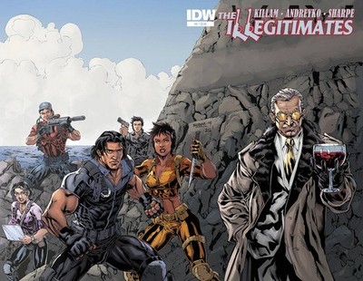ILLEGITIMATES #6 IDW PUBLISHING