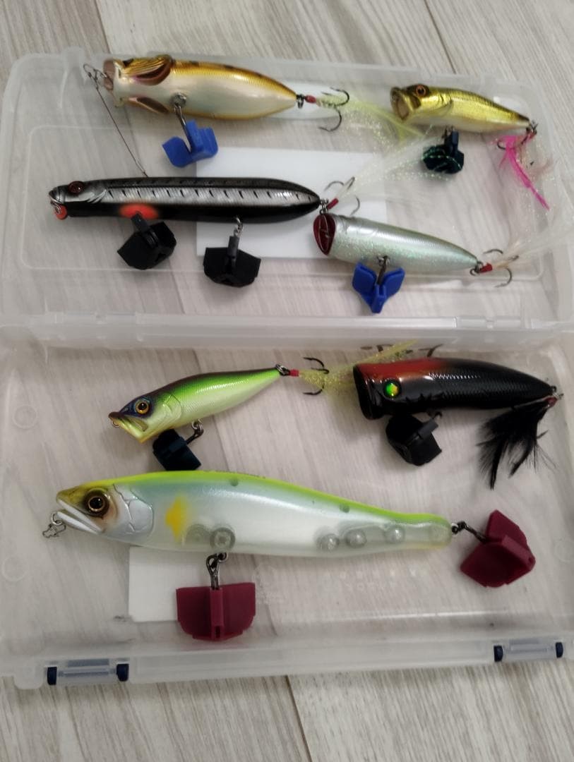 Bass fishing lure set 133 pieces + worms - Image 5