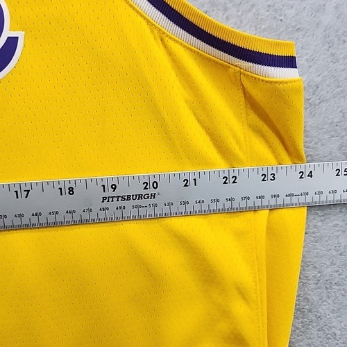 Anthony Davis #3 XL Gold Yellow Men's Nike Swingman NBA Jersey LA Lakers - Picture 8 of 12