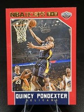 2015-16 Panini NBA Hoops - Quincy Pondexter #8 Red /299 New Orleans Pelicans NM