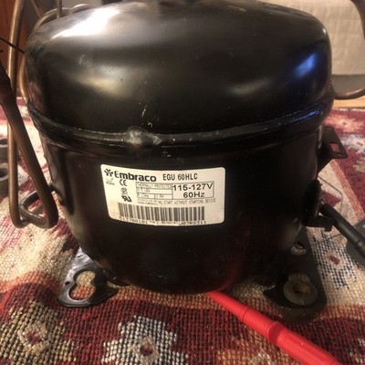 EMBRACO COMPRESSOR EGU 60HLC , GE /Hot Point HTS17GBSERWW