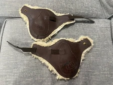 NWOT Beval Ltd Sheepskin Ankle Boots Sz 3 New Old Stock Jumper Warmblood Schooli