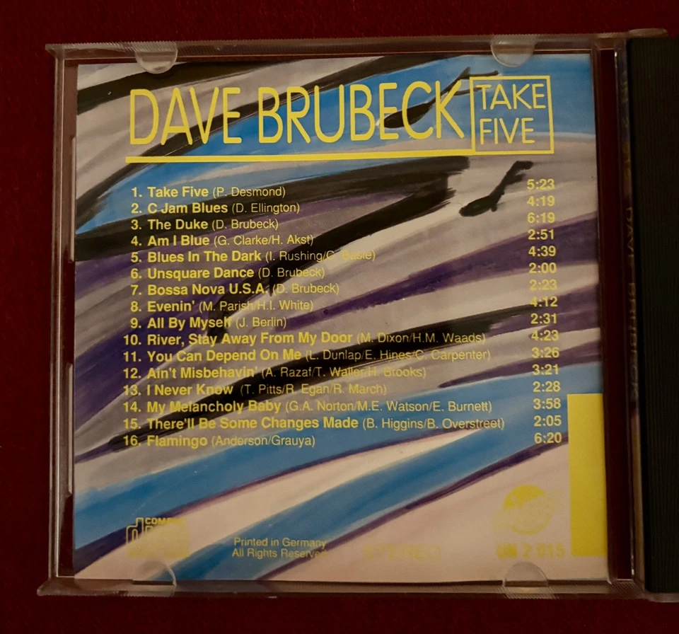 Dave Brubeck Take five (compilation, 16 tracks) [CD] - Bild 3 von 4