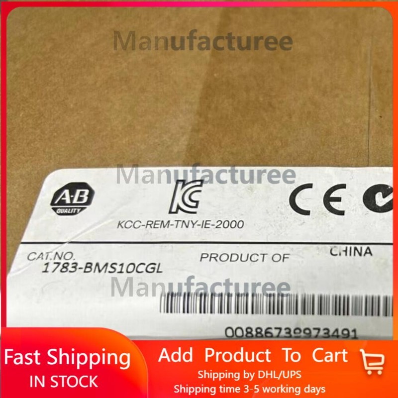 1783BMS10CGL Allen-Bradley 1783-BMS10CGL Stratix5700 Ethernet Switch US Free Tax