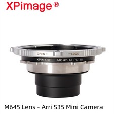 XPimage 0.71x Booster Adapter for Mamiya M645 Lens to ARRI PL Mini S35 Camera