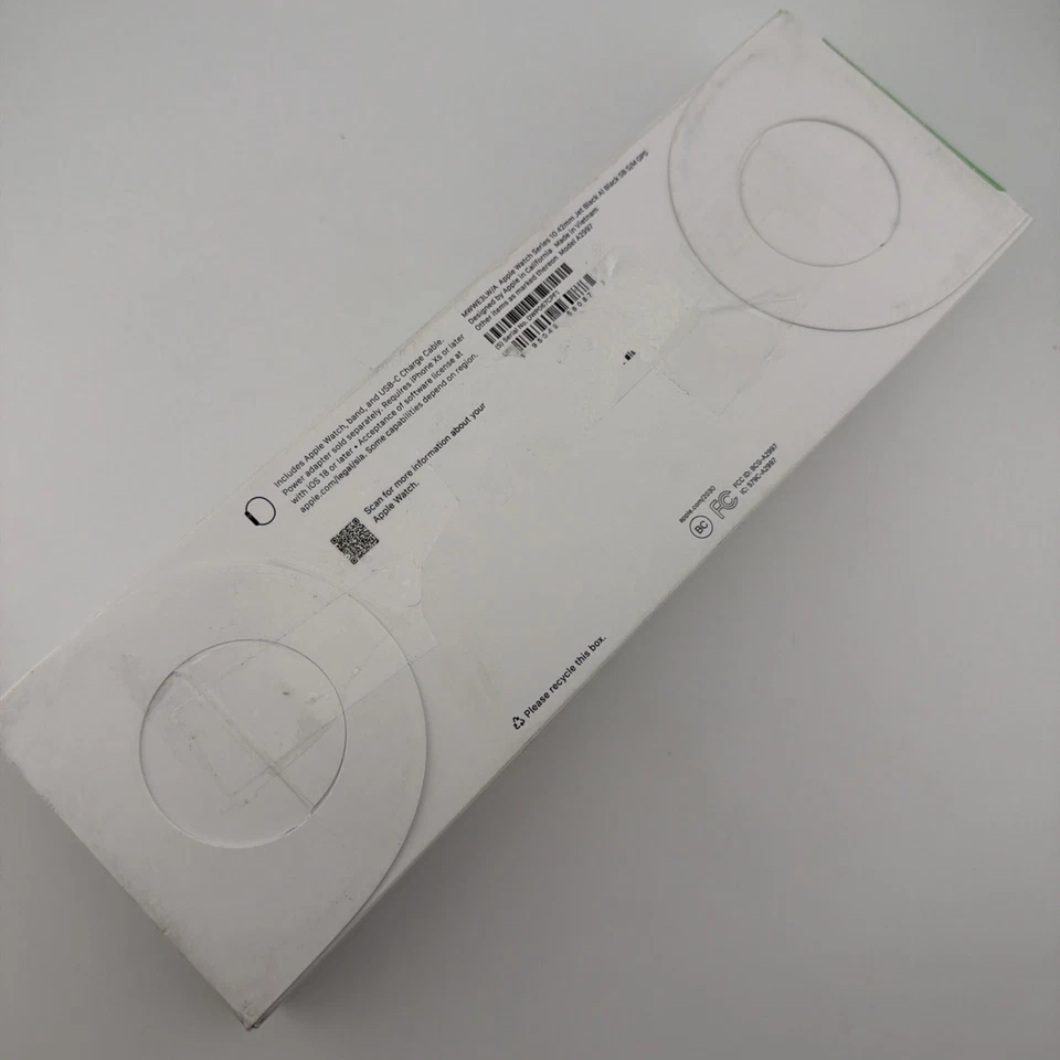 READ Apple Watch Series 10 42mm Jet Black Case GPS S/M Band Applecare Mid 2026 - Image 3 of 4